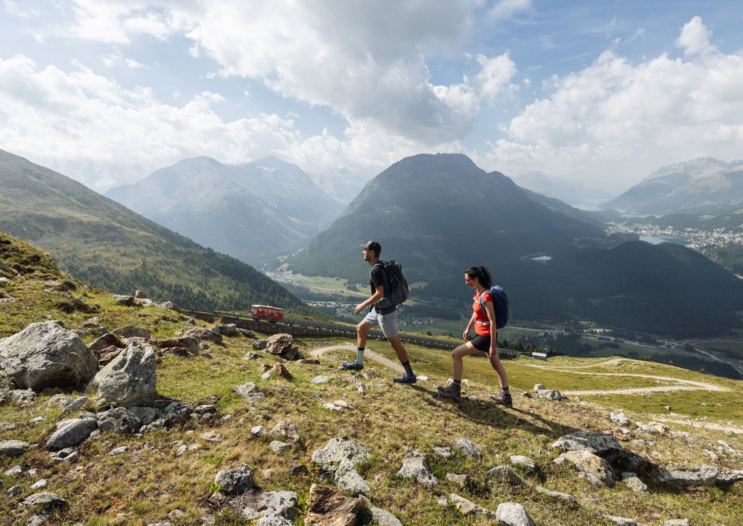Wanderungen in und um Sils