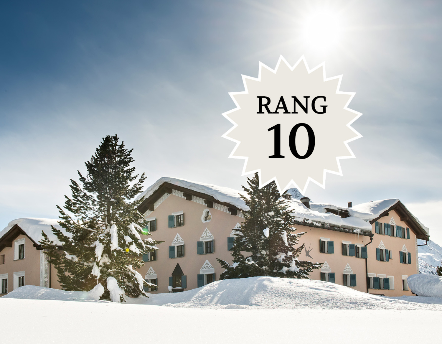 Rang 10 in der Kategorie Nice-Price-Ferienhotels – Karl Wild Hotelrating