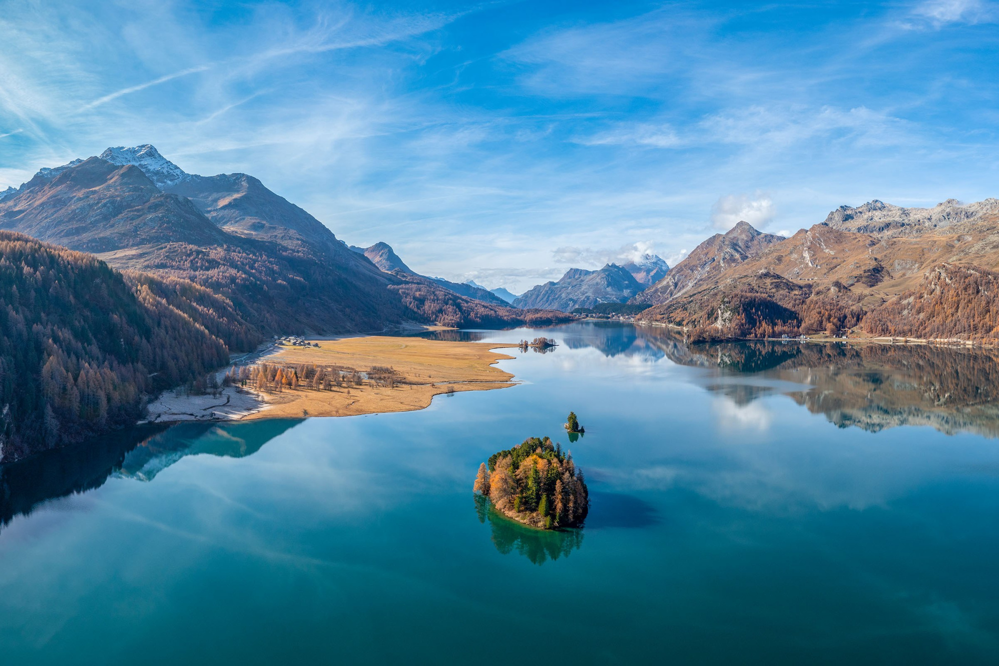 Landschaft sommer hotel randolina sils engadin 23